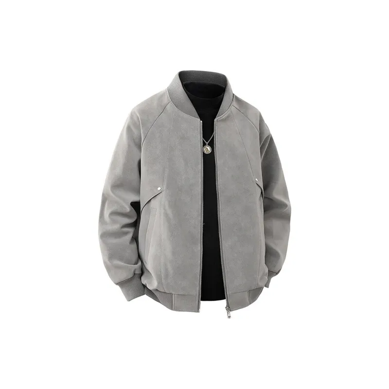 Trendy Versatile Windproof Thermal American Vintage Zip Up Jackets & Coats Unisex-9