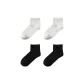[Women's Ankle Socks]4 Pack (Black *2+White *2)