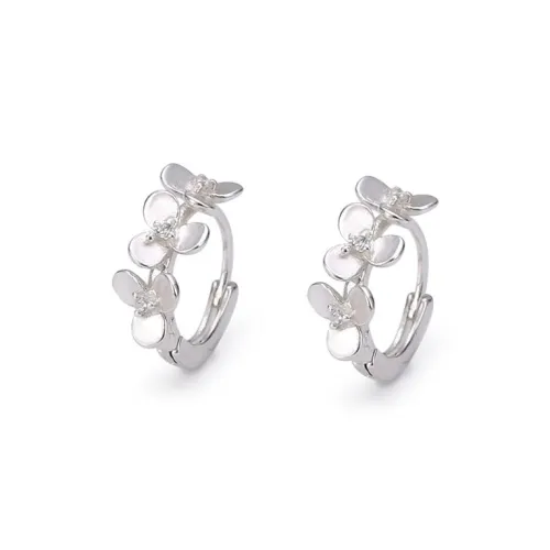 SHARK BABY S999 Fine Silver Earrings Women's