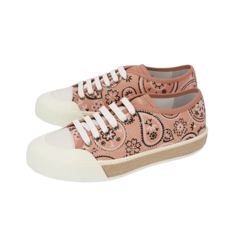 TOD'S Low Top Skateboard Shoes Women's Pink-2