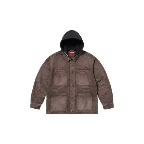 Supreme Hooded Chore Coat