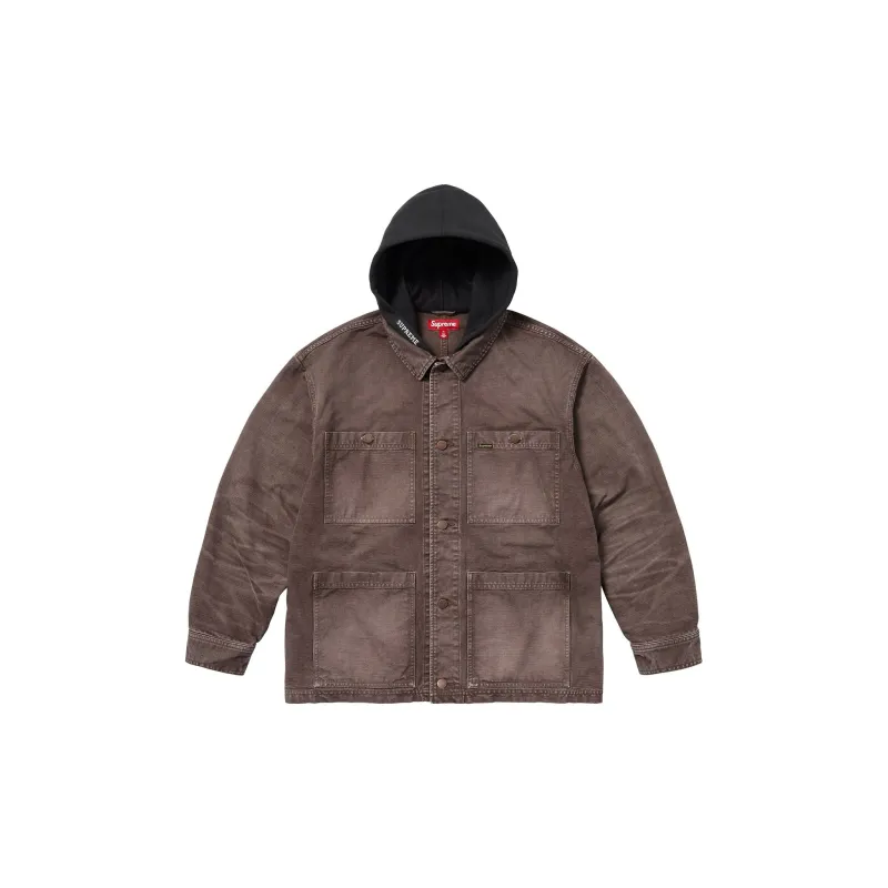 Supreme Hooded Chore Coat-2