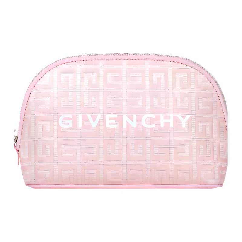 GIVENCHY G-Essentials Cow Leather Clutch Women's Candy Color/Pink/Multicolor/Floral-3