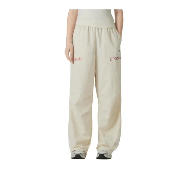 PUMA Sports Life Collection Casual Pants Women's Snow White-1