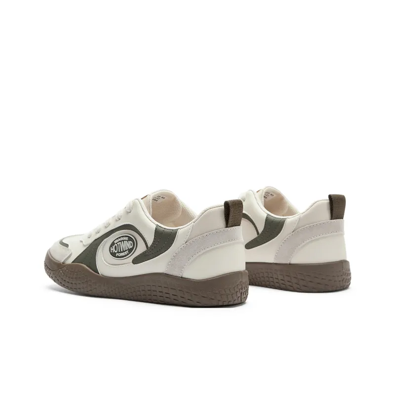Hotwind Abrasion-Resistant Slip-Resistant Low-Top Skateboard Shoes Women's-12