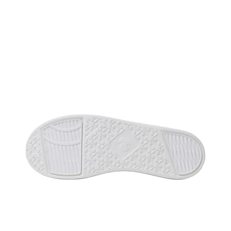 Le Coq Sportif Anti-Slip Wear-Resistant Low-Top Canvas Shoes Unisex Gray-2