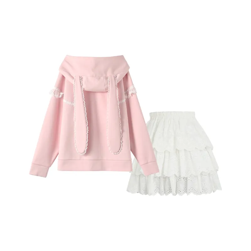 SNBL Two Piece Skirt Sets Women's Coat+Skirt-1