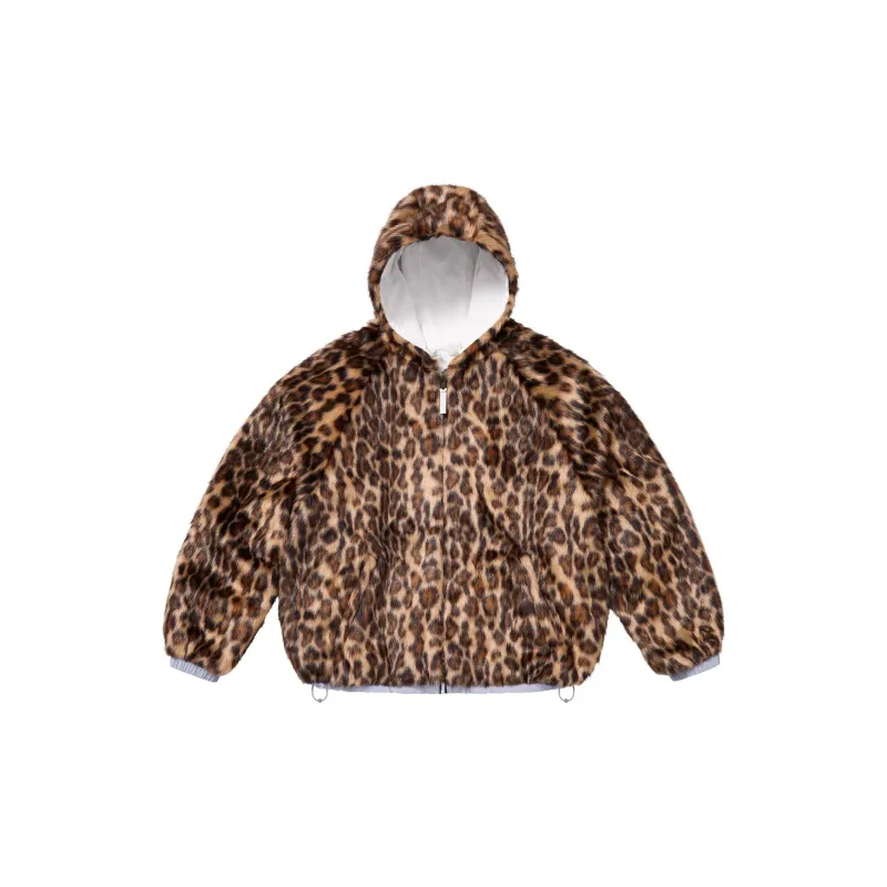 Supreme Faux Fur Reversible Hooded Track Jacket-2