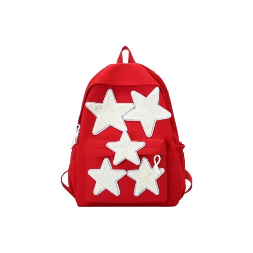 Yalu Nylon Backpacks Backpack Laptop Bags Regular Unisex Red/Black/Blue