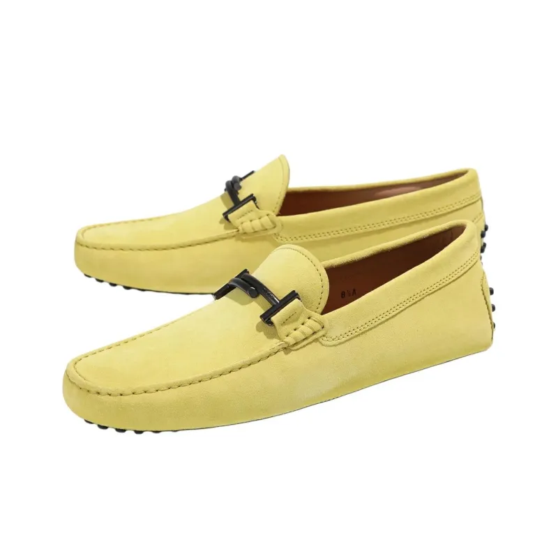 TOD'S Gommino Loafers Men's Yellow-1