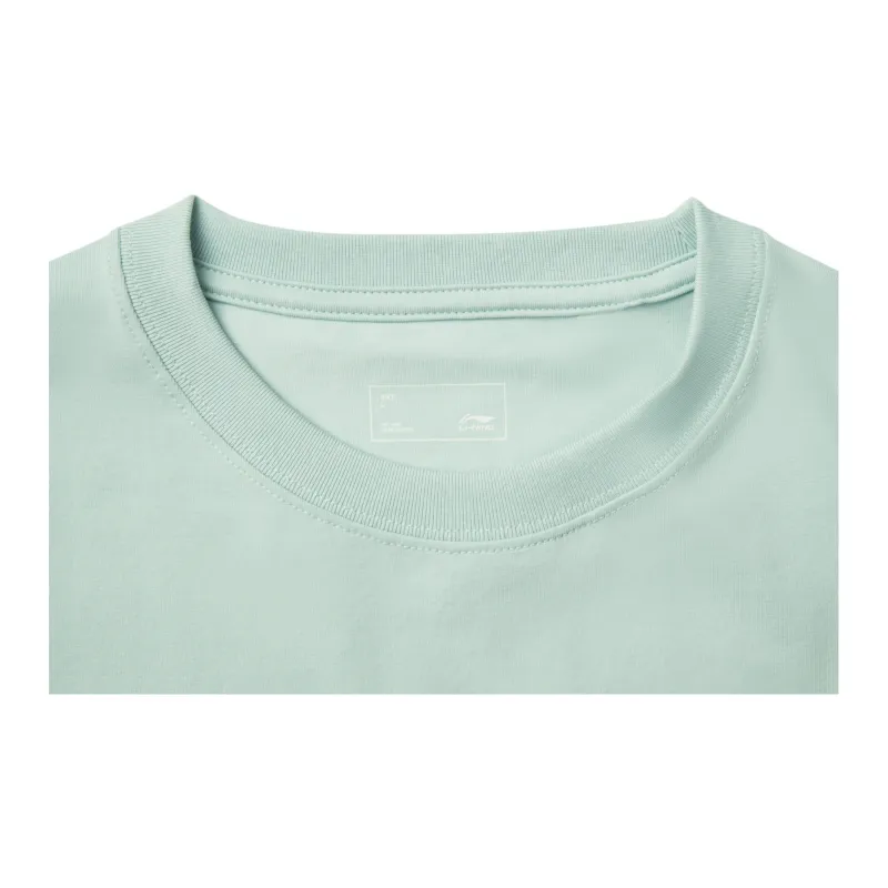 LiNing Sports Life Collection T Shirt Women's Camlet Green-2