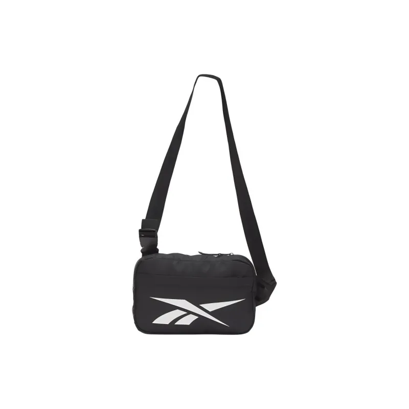 Reebok Polyester Shoulder Bag Crossbody Bag Unisex Black-0