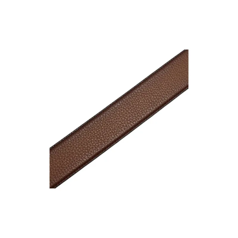 COACH Leather Calfskin Leather Belts Men's Brown Width  3.8cm-3