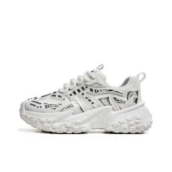 Bull Charm Breathable Height Increasing Cushioning Low Top Chunky Sneakers Men's