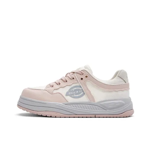 Dickies Low-Top Skateboard Shoes Women's Beige Pink