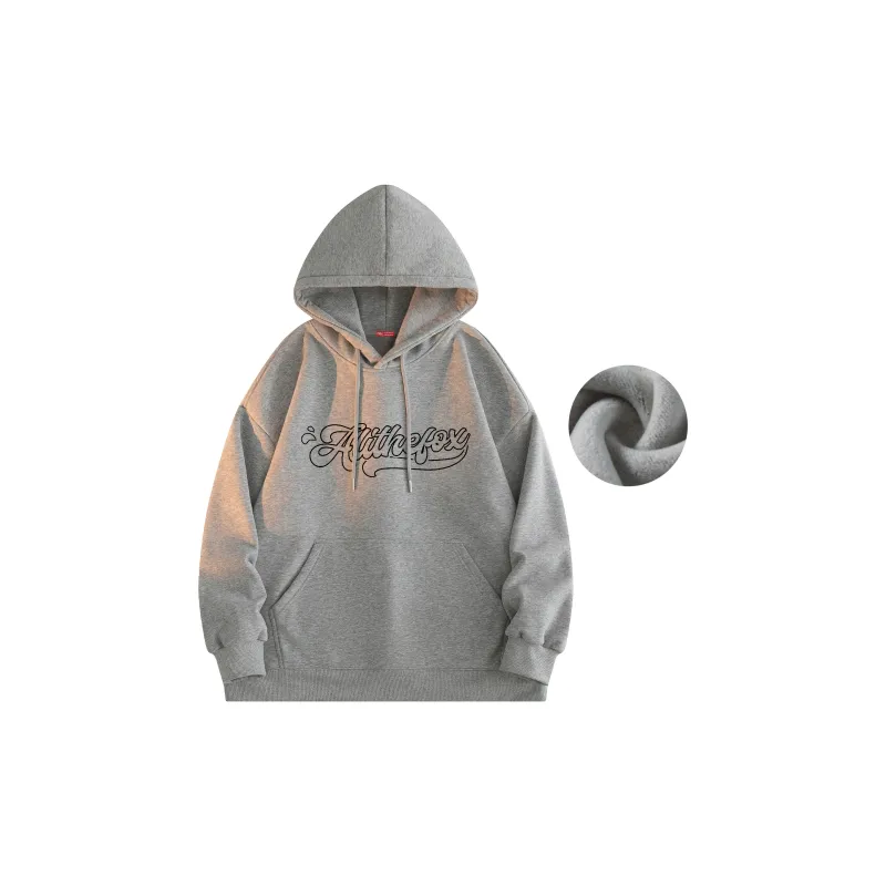 ALI THE FOX Sweatshirt Unisex White-40
