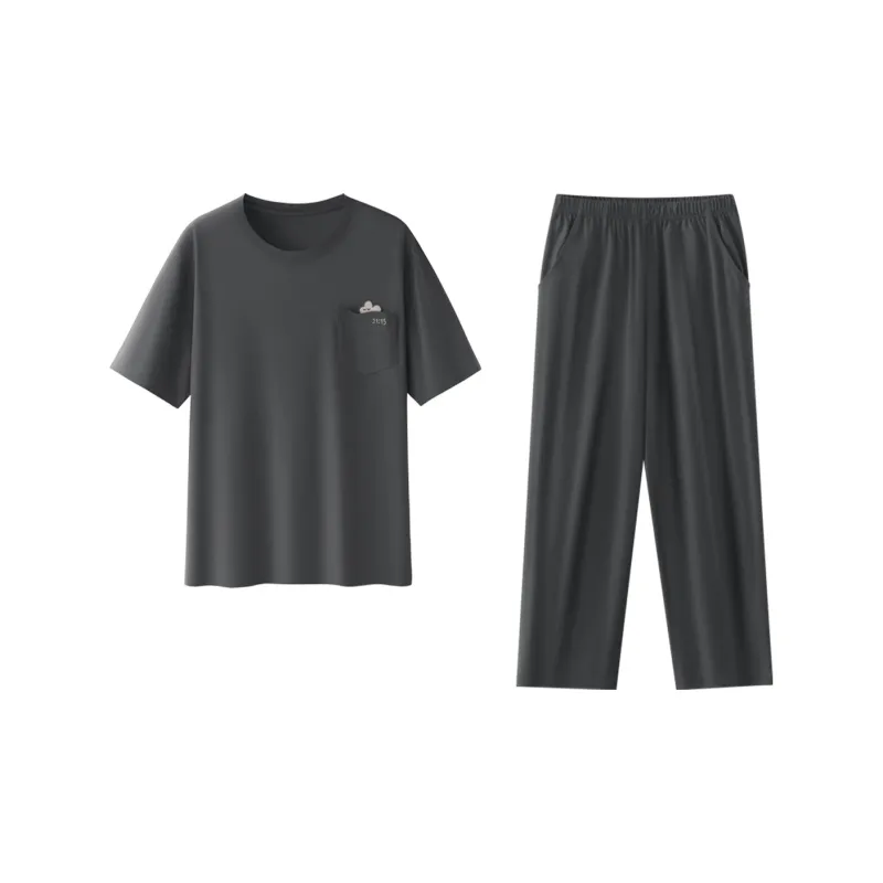 SEM/R Pajama Set Men's Iron Gray-0