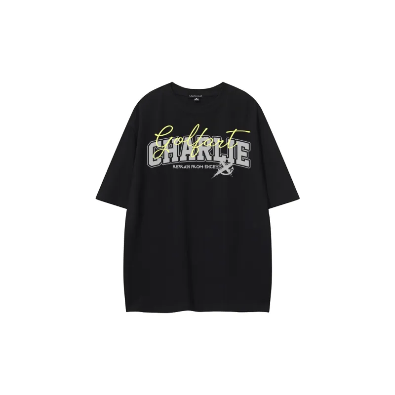 CHARLIE GOLF T-Shirt Unisex Black-1