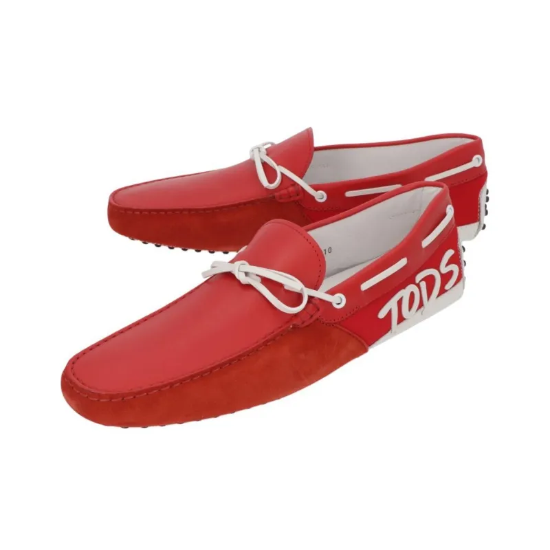 TOD'S Gommino Loafers Men's Red-1