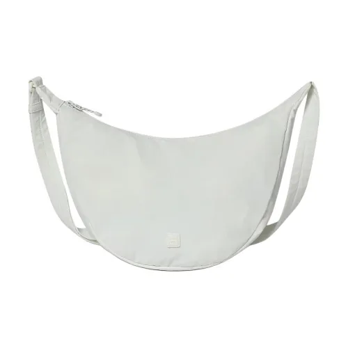 FILA Nylon Crossbody Bag Shoulder Bag Women's Gray White