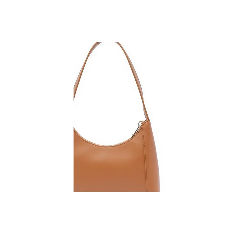 Furla Diamante Calfskin Handbag Shoulder Bag Mini Women's Brown-3