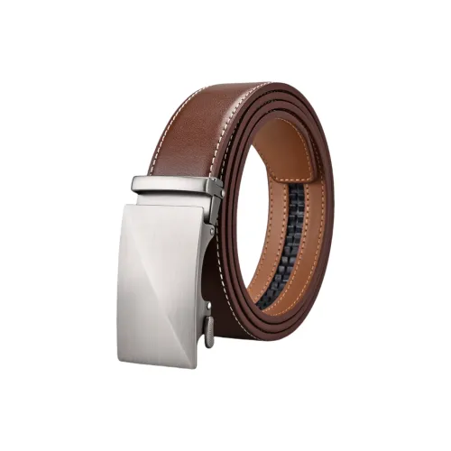 Yalu Split Leather With Overlay Film Leather Belts Men's 3.5CM