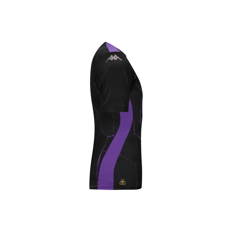 Kappa Soccer Jersey Men's Black Purple Indigo Blue-3