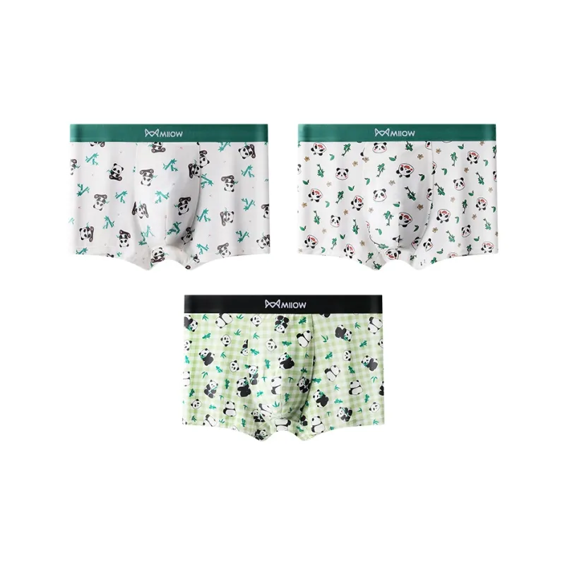 MIIOW Trendy Party Collection Cooling Summer Collection Underpants Men's 3 Pack-6