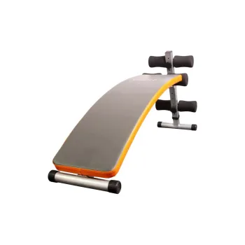 Conrad Supine Boards Gray Orange Foam PU Leather Home Use Unisex 164.5CM*36CM*84CM