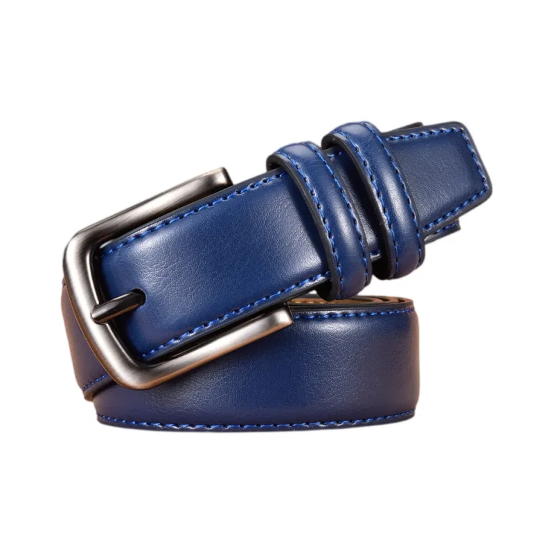 Yalu Cow Split Leather Belts Men's 3.1cm-0