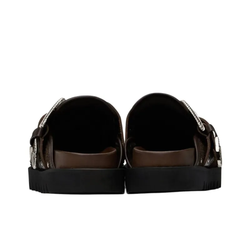 Toga Pulla Slip Resistant Closed Toe Slippers Women's Brown-2