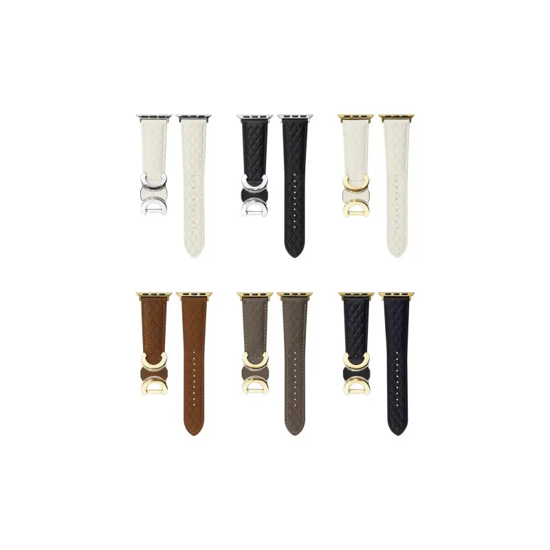 IWabcertoo Watch Band Apple Compatibility 208mm Genuine Leather Material Unisex-2