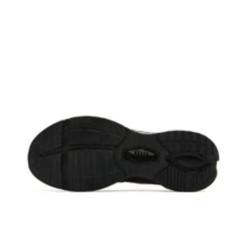 QIAODAN VIA9000 Abrasion Resistant Low Top Casual Shoes Men's Black Silver-3