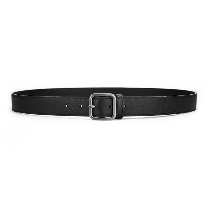 GUSKI Top Grain Cow Leather Leather Belts Women's 3.2cm-0