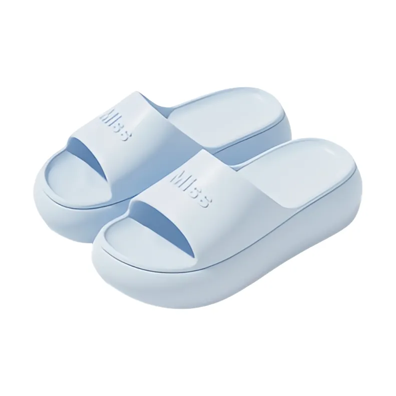 Meter EVA Minimalist Style Insulated Slippers For Summer, Versatile Height Increasing Platform Slip Resistant Slippers-0