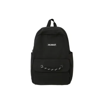 Travel Nylon Backpack Unisex Black/White/Khaki/Red