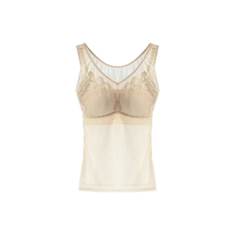 Silk Boundary Tank Tops Women's-0