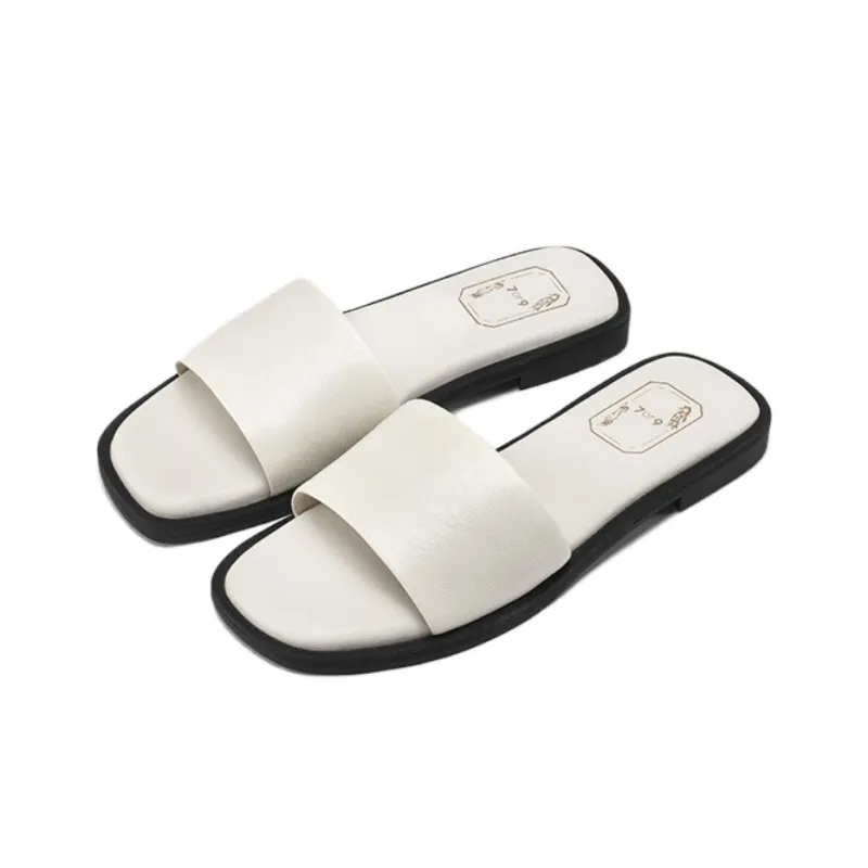 7or9 Rubber Sole Quiet Slip-Resistant Cushioning Slide Slippers Women's-1