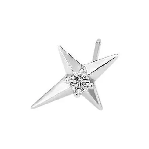 GUDUD Alloy Stud Earrings Men's-5