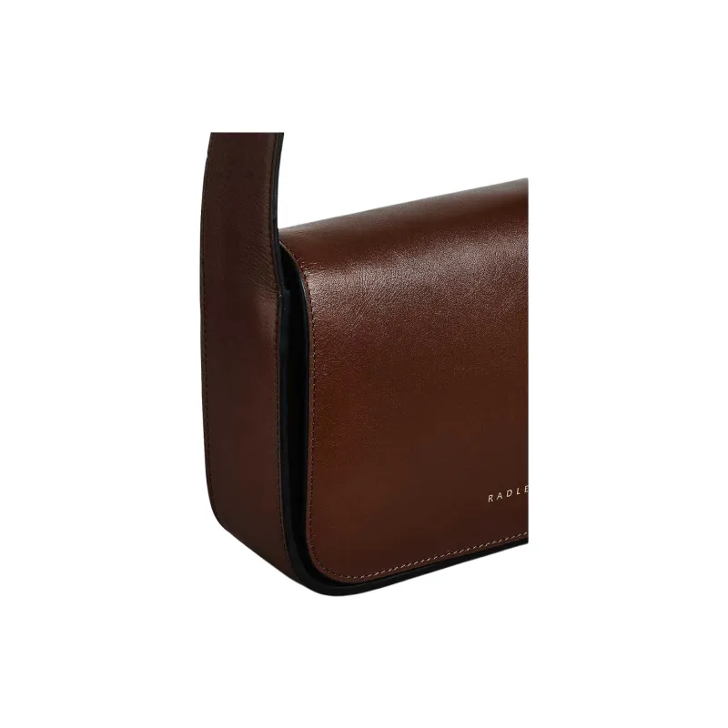 RADLEY Cow Leather Shoulder Bag Crossbody Bag Medium Size Women's Brown-2