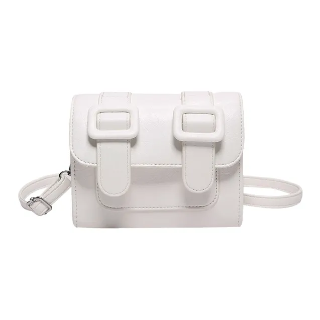 Jade En Plus PU Shoulder Bag Crossbody Bag Regular Women's Pearl White/Elegant Black/Girly Pink/Moonlight Silver-1