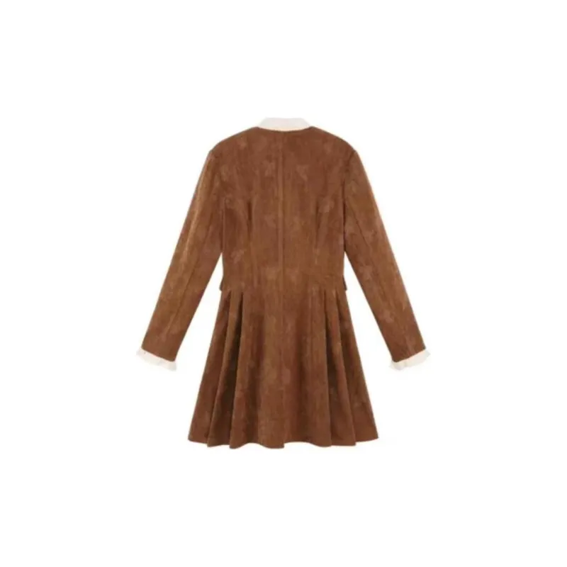 KEAB Long Sleeved Dresses Women's Khaki-1