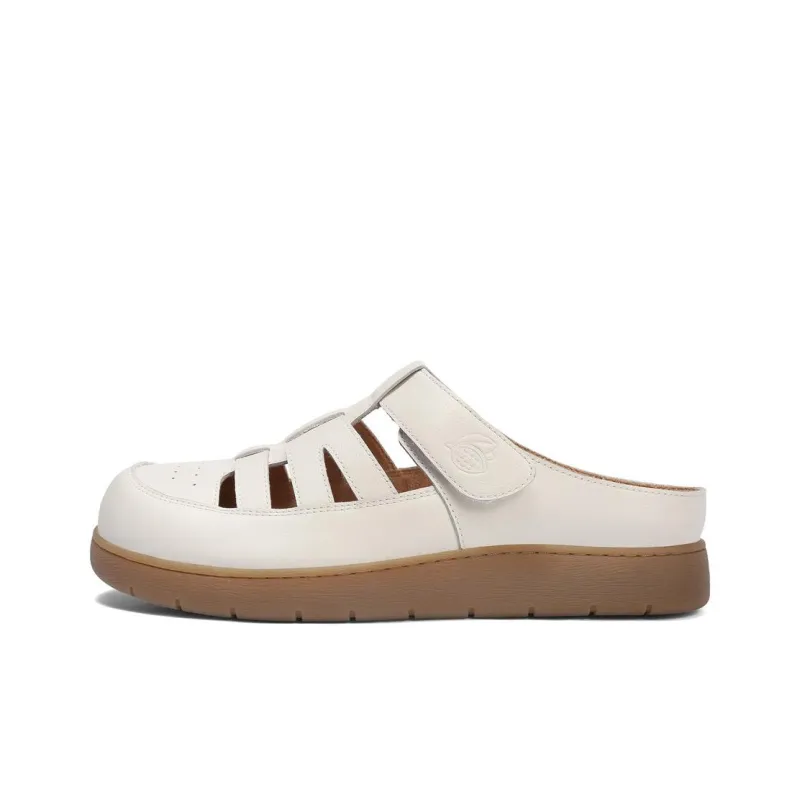 Senda Rubber Sole Abrasion-Resistant Wrap-toe Slippers Women's-0