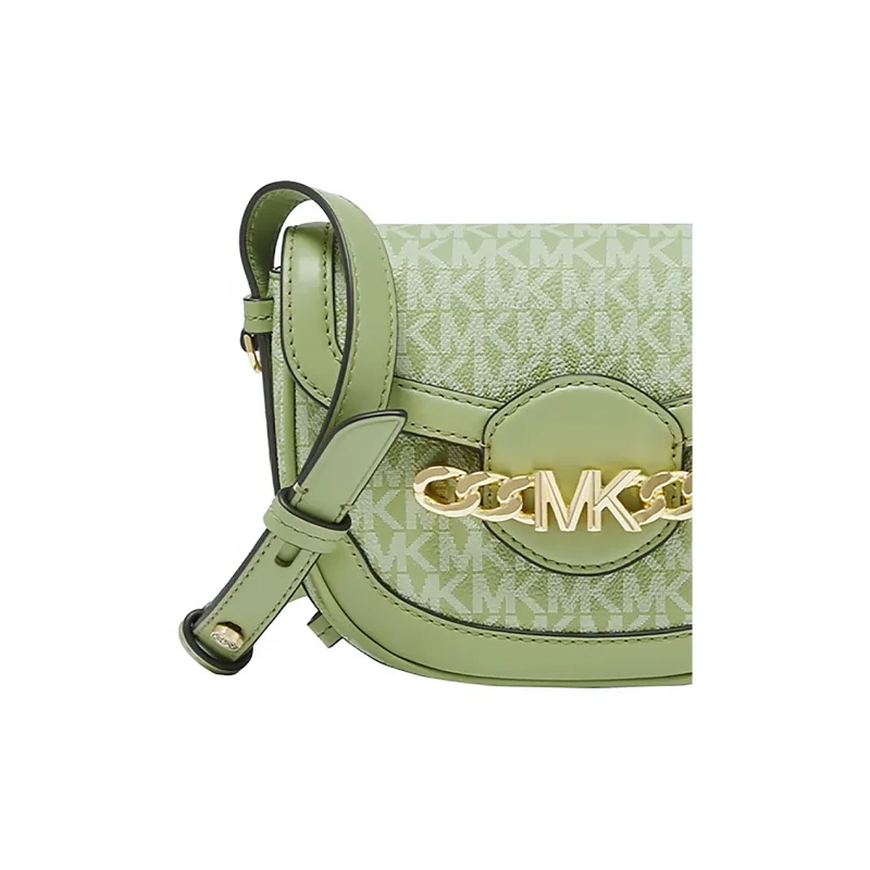 MICHAEL KORS Hally Artificial Leather Shoulder Bag Crossbody Bag Extra Small Women's Fruit Green-4
