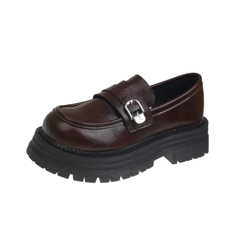 Nrillo Loafers Women's Brown; Black-0