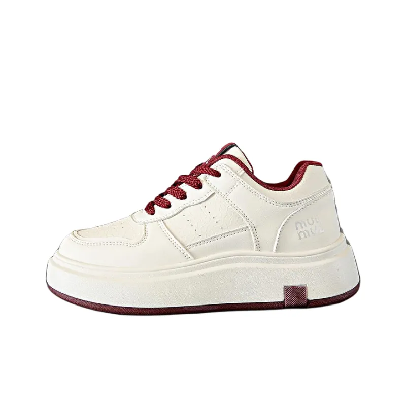 Nrillo Slip Resistant Cushioning Wear Resistant Balance Low Top Skateboard Shoes Women's-5