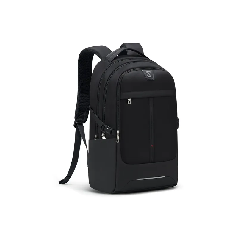 OIWAS Fabric Laptop Backpack Regular Unisex Black-2