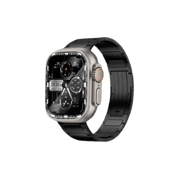 PULAISI Watch Bands Apple Compatibility 185mm Titanium Material Unisex