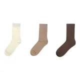 Brown Shades Thigh-High Socks 3 Pack * Women's Socks * Regular Cuff