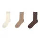 Brown Shades Thigh-High Socks 3 Pack * Women's Socks * Regular Cuff